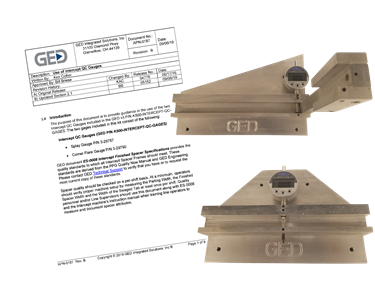 Picture of Splay & corner flare gages