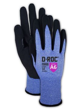 Picture of Magid® D-ROC® AeroDex® 18-Gauge Extremely Lightweight VersaTek Grip™ Palm Coated Work Glove – Cut Level A6